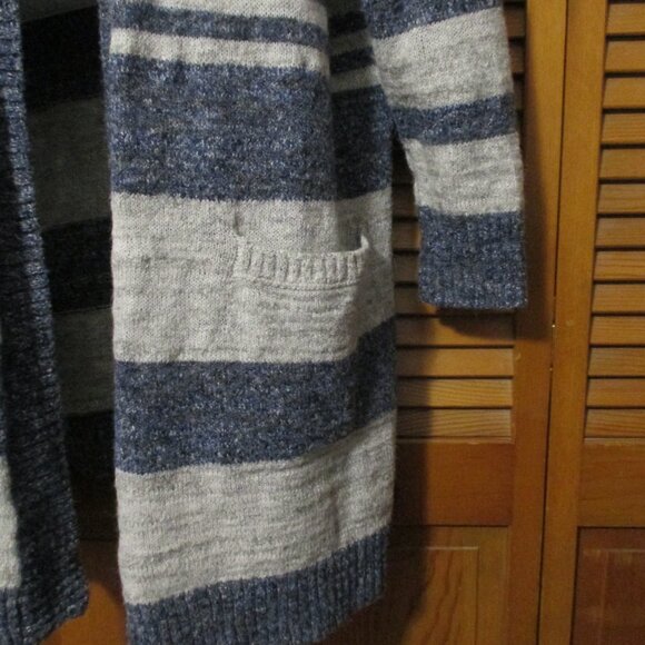 Yarn & Sea open cardigan sweater no buttons front pockets lightweight size 2x - Picture 4 of 10